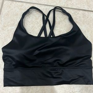 NWOT Lululemon foil sports bra